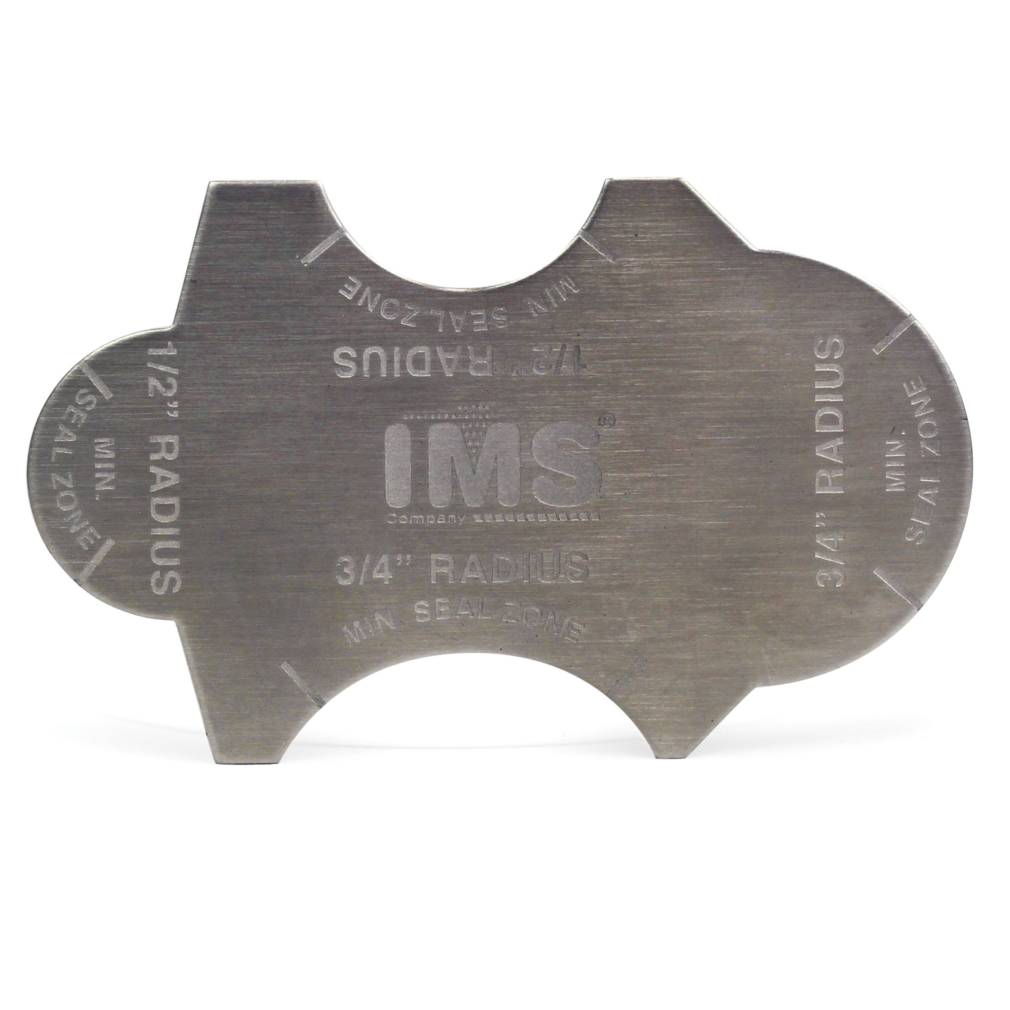 Radius Gauge, for 1/2" And 3/4" Nozzles And Bushings. - Image 1