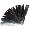 Feeler Gauge, Inch, 26 Leaves. from .0015″ to .025″.