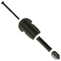 Shutoff Nozzle Tip, 1-1/2″ OAL, 7/8″-14 Thd, 1/2″ Rad, 1/16″ Orf with Spring Loaded Shutoff