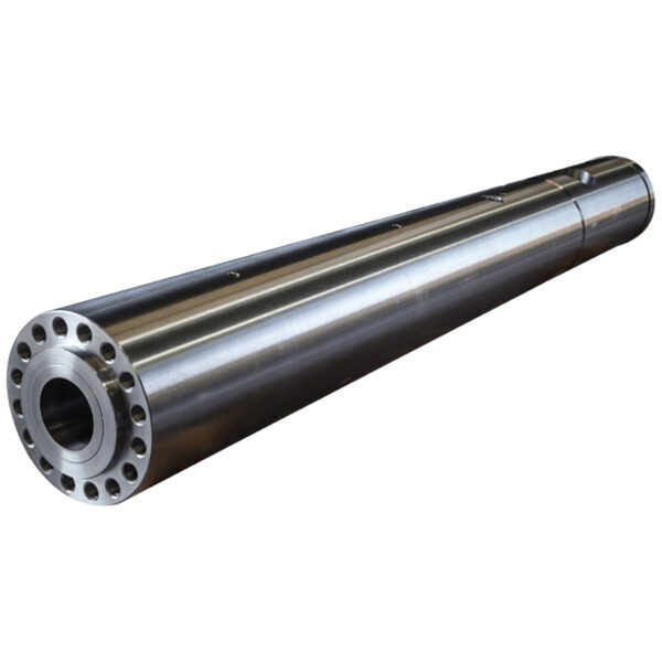 Barrel, Toshiba, 32mm, 33.50" OAL, 3.543" OD, Straight End, 2A Injection Unit, ISG, Carbide Bimetallic Liner