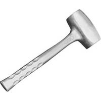 Mold Hammer 3 lb. Aluminum, 13-1/2" long