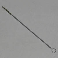 Brass Bristle Tube Brush, 1/8" Brush Diameter, 6" Length