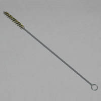 Brass Bristle Tube Brush, 1/4" Brush Diameter, 7" Length
