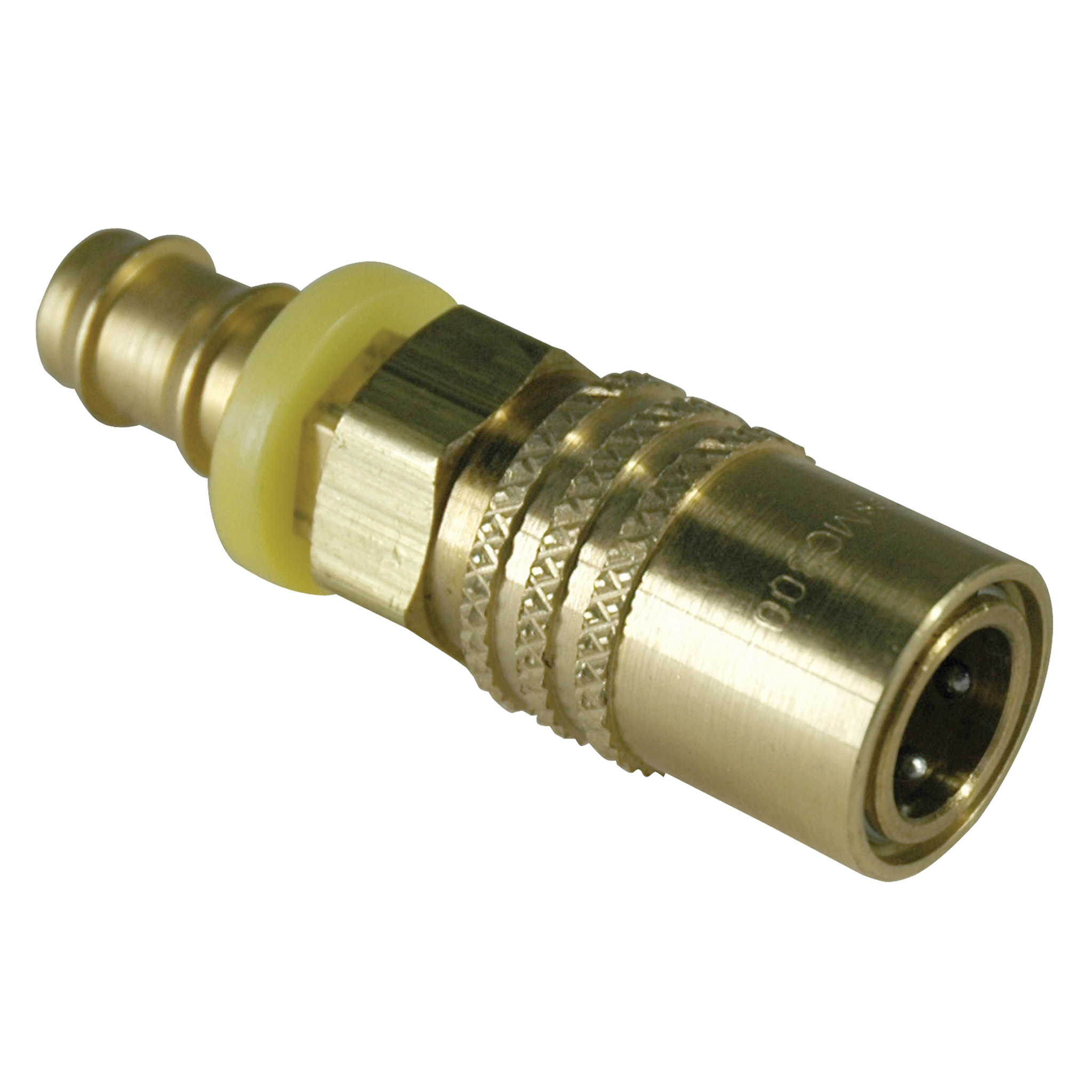 Coupler, Water, 3/8" Passage, 1/2"Hose Barb - Image 1