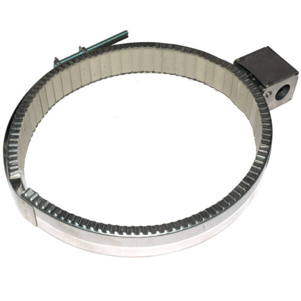 Heater Band, 9-3/4 to 10-1/2" Inside Diameter x 1-1/2"W, 240 Volt, 1550 Watt, Ceramic