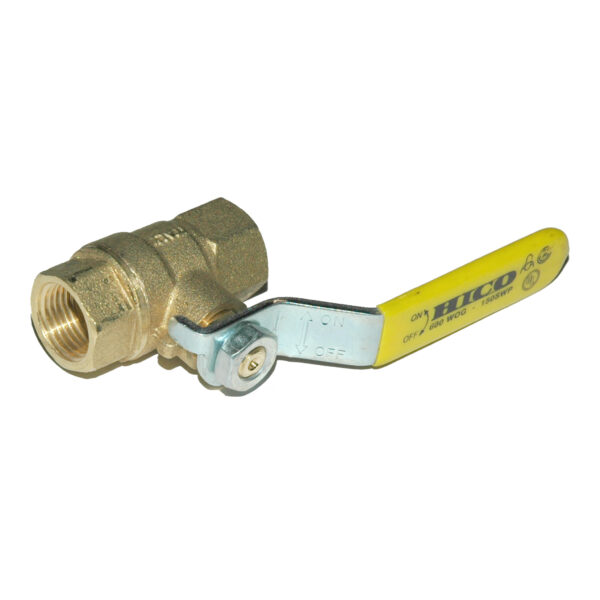 Ball Valve, 3/8" Female NPT, Full Port Brass