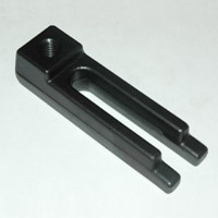 Mold Clamp MAXX, Forged FO7, Open Toe for Mold Flange 29/32", 2" Wide, 7" Long