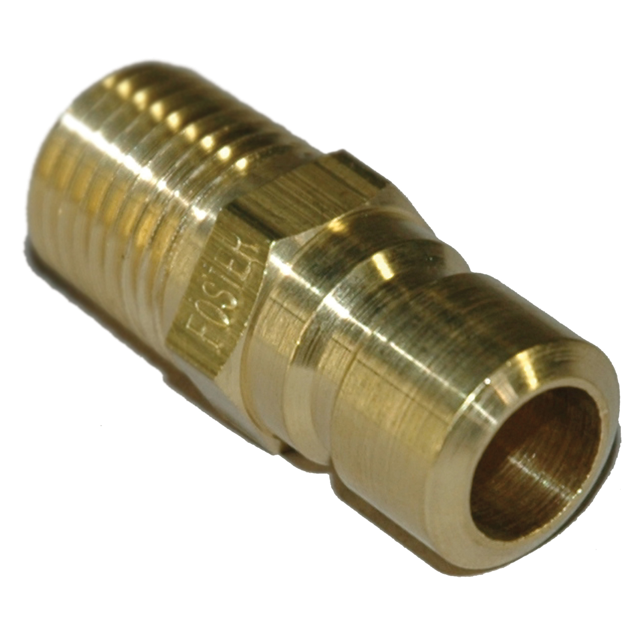 Plug, Water, 300 Series, 3/8" Passage, 1/4" NPT Male, Brass - Image 2