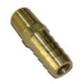 Hose Barb, 1/2″ Inside Diameter Hose, 1/4″ Male NPT, Straight, Brass