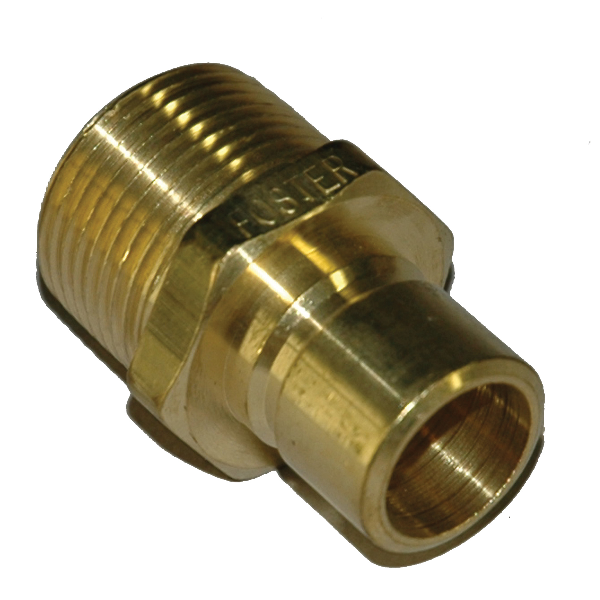 Plug, Water, 500 Series, 1/2" Passage, 3/4" NPT Male, Brass - Image 2