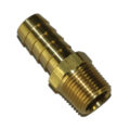Hose Barb, 1/2″ Inside Diameter Hose, 3/8″ Male NPT, Straight, Brass