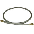 Hose, High Heat Resistant, PTFE, 6′ Long, Swaged 3/4″ Male NPT Fittings on Both Ends