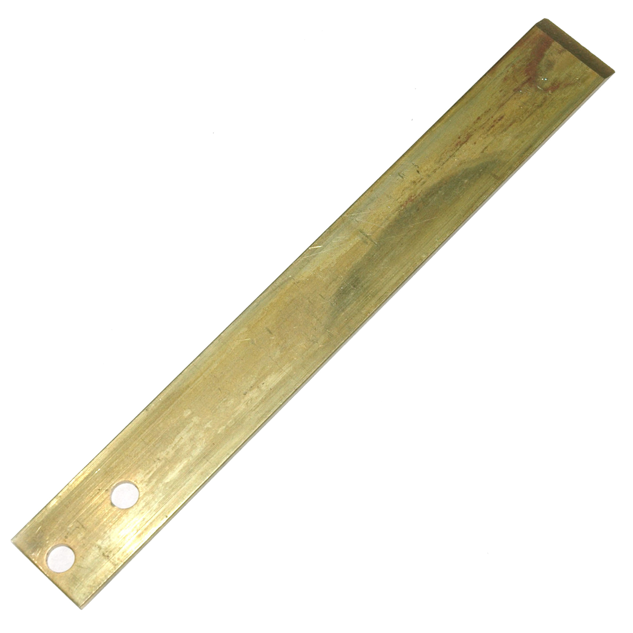 Flat Brass Scraper, 1" Wide, 4" Long - Image 1