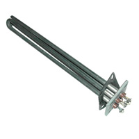 Immersion Heater, Flanged, 230/60/3, 6.5 KW
