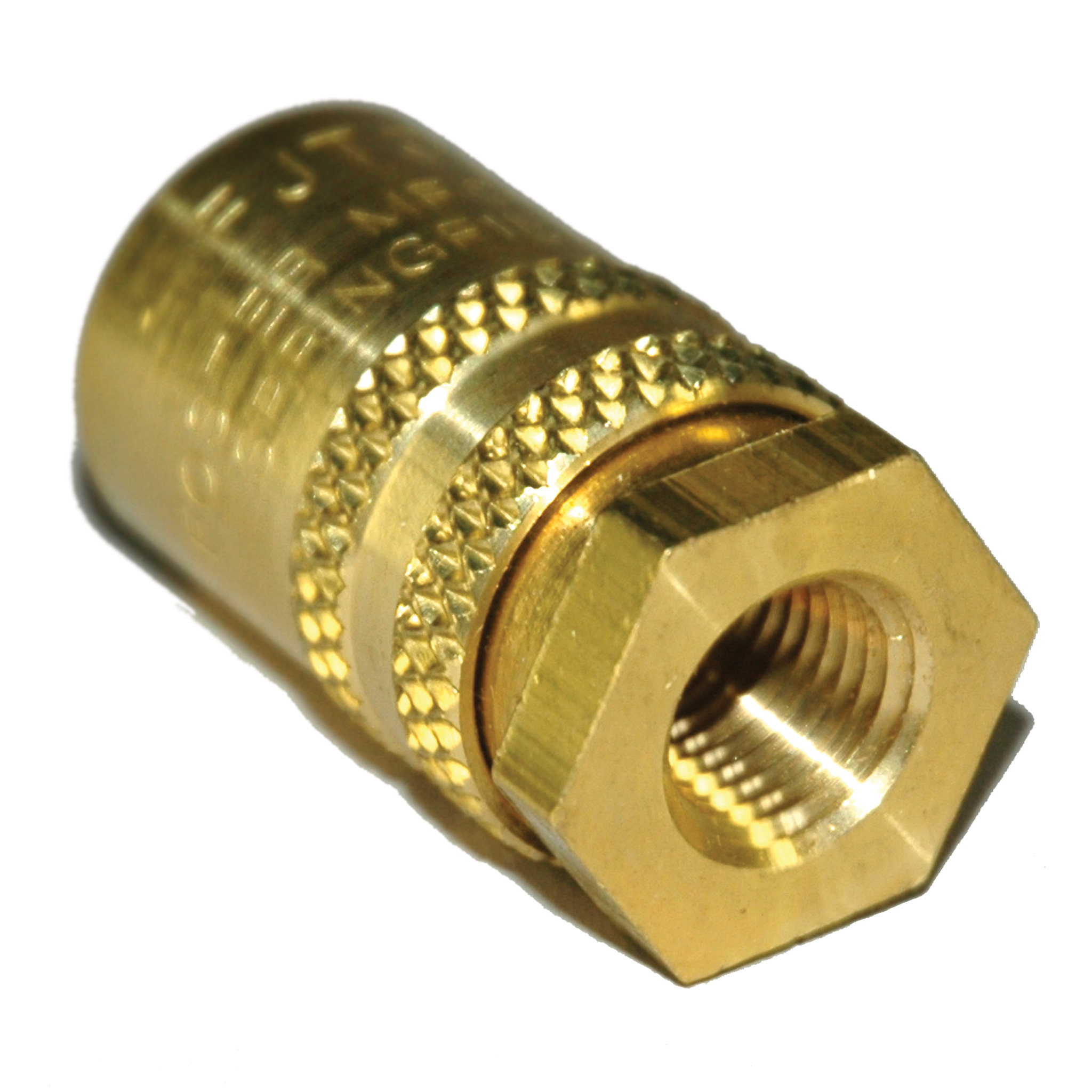 Coupler, Socket Body Only, 3/8" Passage 1/4" Female NPT, Non-Valved. 300 Series. - Image 2