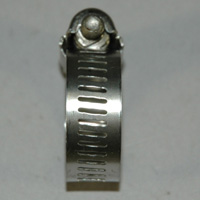 Hose Clamp, Worm Gear, Standard, 1/2" Wide Clamp # 12, Size Range: 1/2" to 1-1/4" Diameter