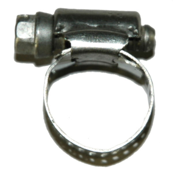 Hose Clamp, Worm Gear, Standard, 1/2" Wide Clamp # 6, Size Range: 3/8" to 7/8" Diameter