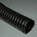 Hopper Dryer Hose, 2-Ply, Black, 3″ ID, 12′ Long, Neoprene Coated Fiberglass