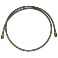 Hose, High Heat Resistant, PTFE, 4′ Long, Swaged 1/4″ Male NPT Fittings on Both Ends