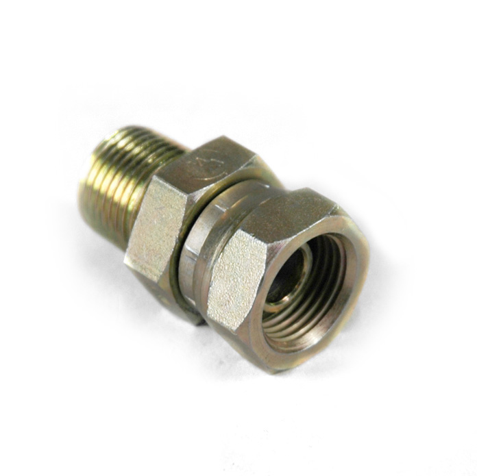 Swivel Fitting, 3/8" Male to Female NPT, - Image 2