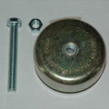 Machine Leveling Mounting Pad, 3-1/8″ Diameter 1-1/2″ High. Includes 3/8″-16 x 3″ Bolt.