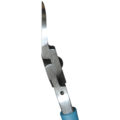 Gate Cutter, 9″, Model SW9, Flat Back Blade, Slim Profile, Blade Stop, Twin Leaf Spring