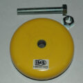 Machine Leveling Mounting Pad, 6-1/4″ Diameter 1-5/8″ High. Includes 3/4-10 x 5″ Bolt.