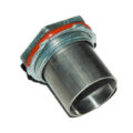 Exhaust Pipe, 2″ OD, with Bulkhead Connector, O-Ring and Nut, Stainless Steel