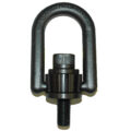 Hoist Ring, Metric Size, Rated Load: 2200 kg. M20 X 2-1/2 Thread Size, 38mm Thread Length