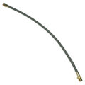 Hose, High Heat Resistant, PTFE, 2′ Long, Swaged 3/8″ Male NPT Fittings on Both Ends