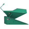 Automatic Floor-Level Gaylord Tilter with Pneumatic Vibrator