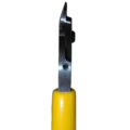Gate Cutter, 4″, Model S-44, Leaf Spring, 15 Degree Blade, Flat Back, Induction Hardened, Slim Profile