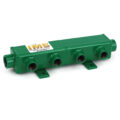 Manifold, Water, Steel, BH Series (Bulkhead) (2) 3/4″ NPT Inlet/Outlet, 1/2″ NPT Ports 2 Circuit