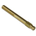 Plug, Water Extension, 200 Series, 1/4″ Passage, 4″ Length, 1/8″ NPT, Brass