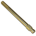 Plug, Water Extension, 300 Series, 3/8" Passage, 7" Length, 1/4" NPT, Brass - Image 1
