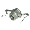 Cam & Groove Coupling, Type A 1-1/2″ Stainless Steel, Male Adapter x Female NPT Thread