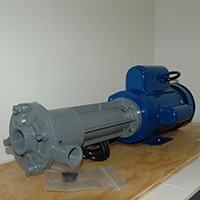 Pump & Motor Assembly, Lime Buster XL, High Volume, Model ZDX, 1/4 hp, 2850 rpm, 115/60/1