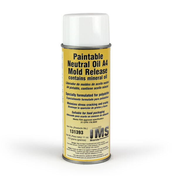 Mold Release, Neutral Oil, Spray Can, 11 oz Net Wt