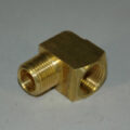 Street Elbow, 90 Degree, Brass Mold Fitting 3/8″ NPT Male x 3/8″ NPT Female – Barstock