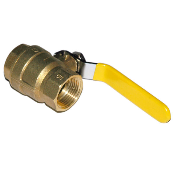 Ball Valve, 1", Female NPT, Econo Line, Full Port, Brass
