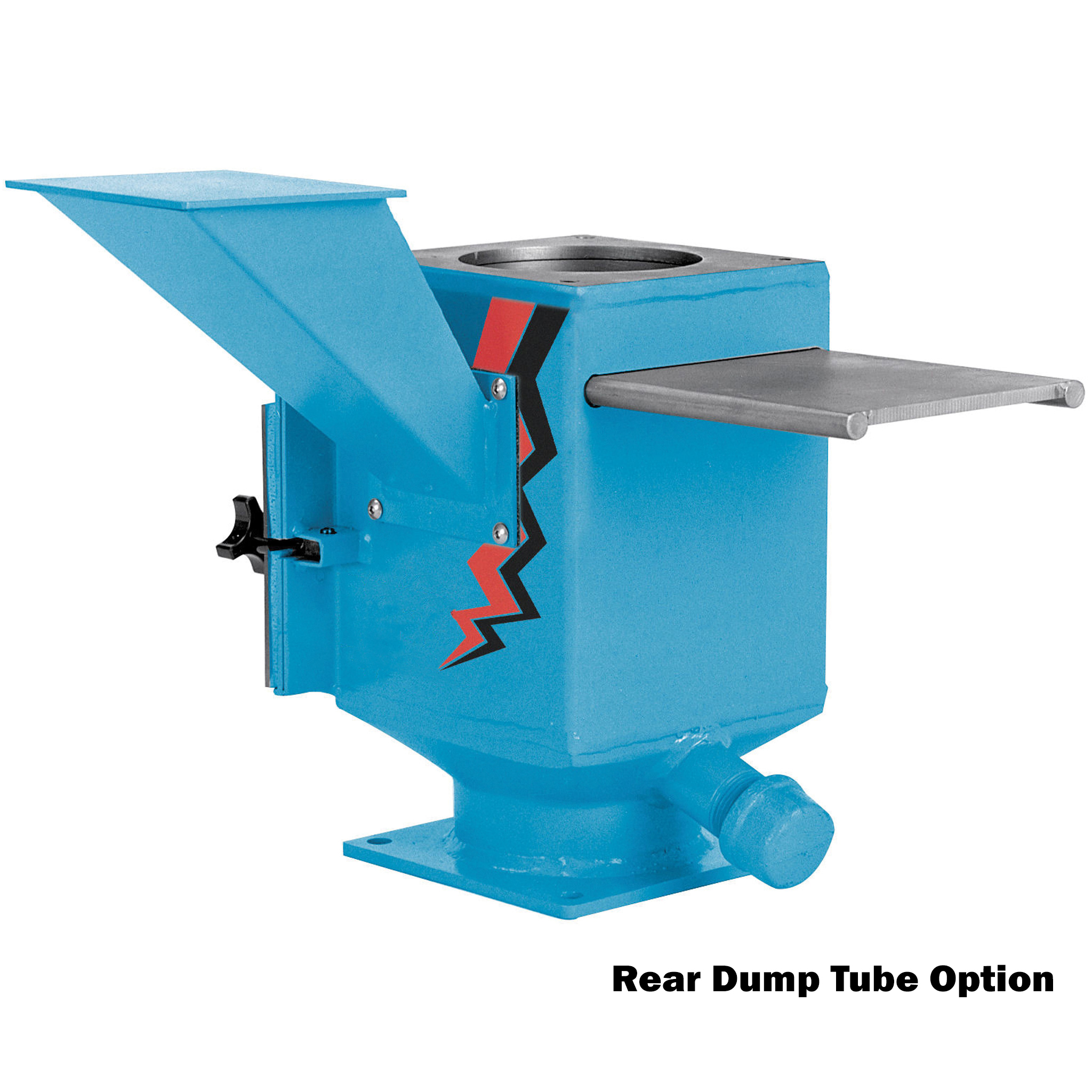 Rear Dump Tube Option, Steel, For Drawer Magnet Housing - Image 1