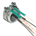 Heater Band, 1-1/4" Inside Diameter x 1" Wide, Mica, 120/240 Volt, 125 Watt - Image 1