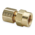 Compression FittingFemaleConnectorBrass 3/8