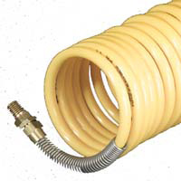 Air Hose, Nylon, Self-Coiling, 1/2" x 50'