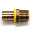 Hose Barb, 1″ Inside Diameter Push-On, 1″ Male NPT, Straight, Brass.