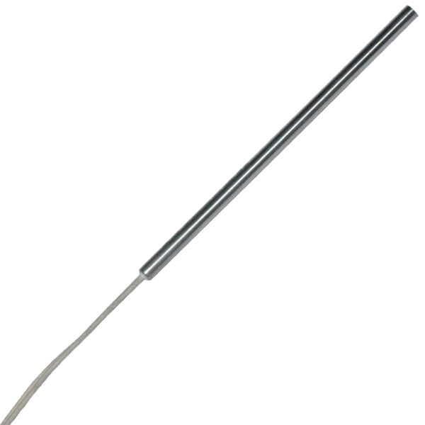 Cartridge Heater, 1/4" Dia x 6" Length, 120 Volt, 400 Watt