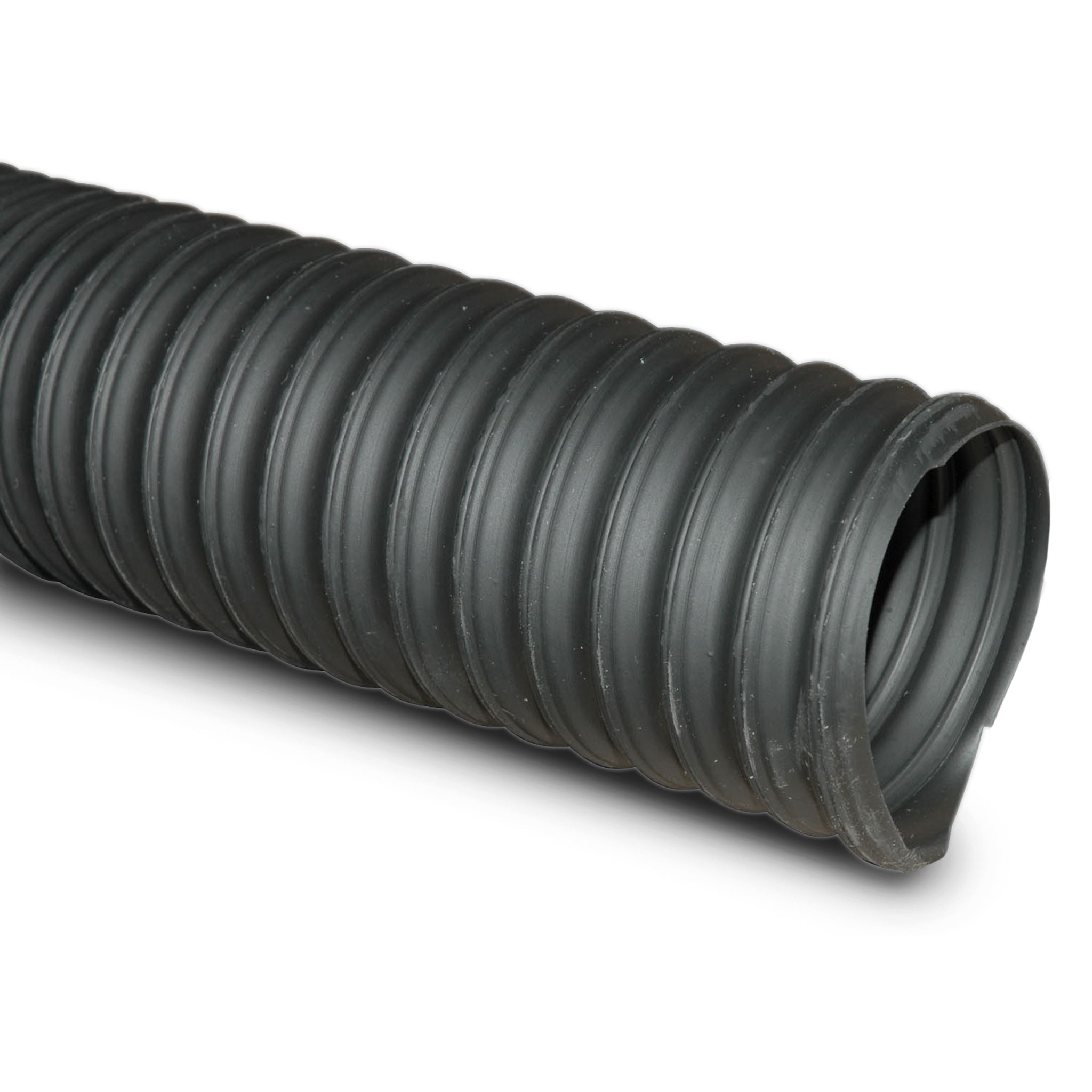 Hopper Dryer Hose, 2-Ply, Black, 1-1/2" ID, 25