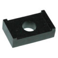 Extra Large No Turn Rectangular Mold Washer- 5/8″ ID Hole, 2.25″ Long, 1.25″ Between Legs, 3/4″ Thick