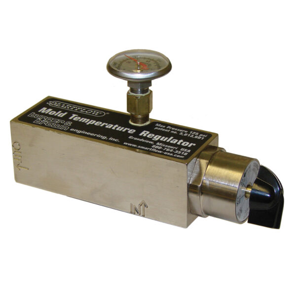 Mold Temperature Regulator, 80-120 Deg F, 1/4" NPT Inlet and 1/2" NPT Outlet