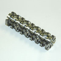 EZ Flow 20 Mixing Element Only, 2.275" Long, 0.650" OD, 17-4 Stainless Steel